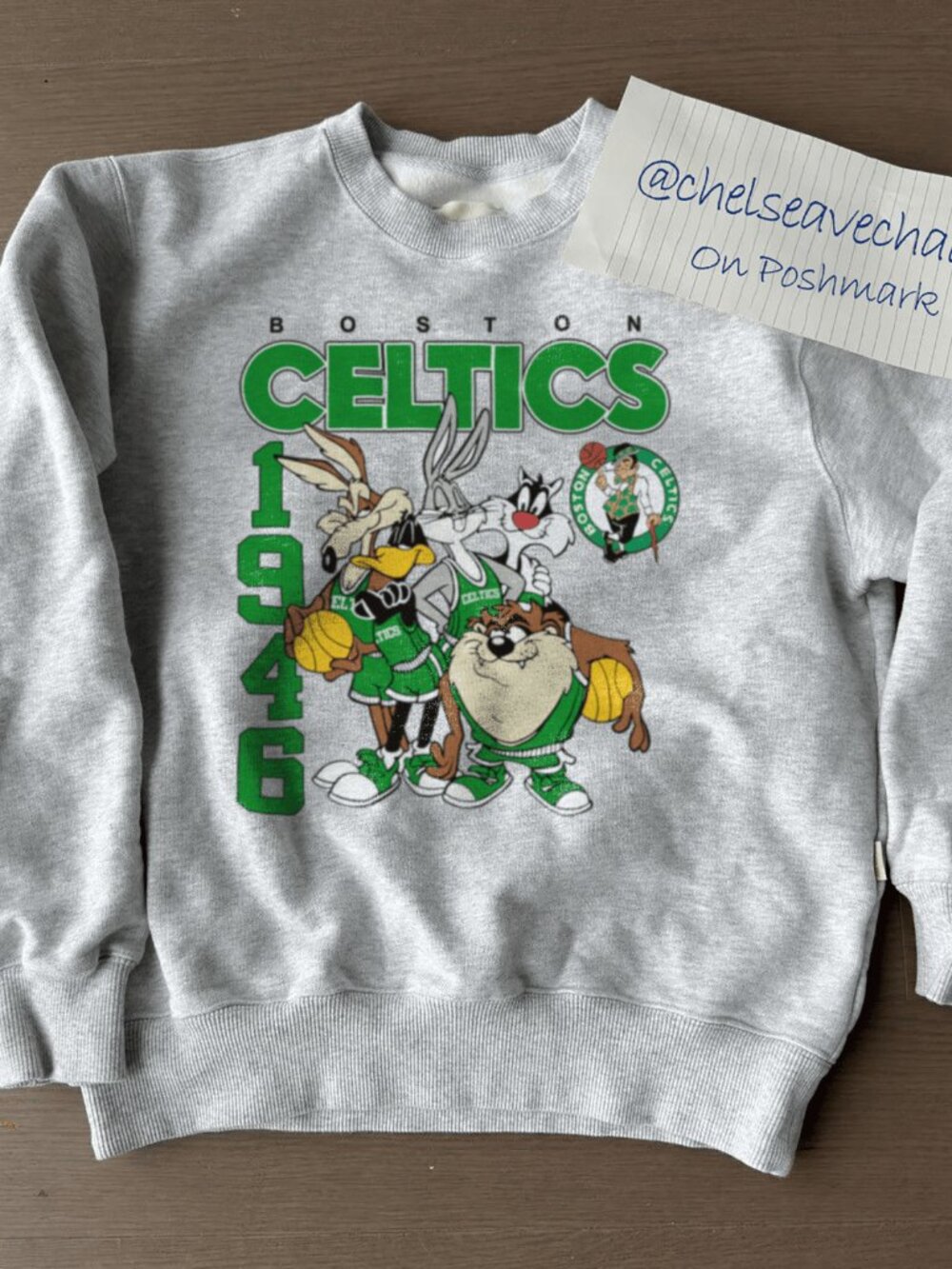Vintage 90s Boston Celtics Looney Tunes 1946 All Star Basketball Unisex Shirt